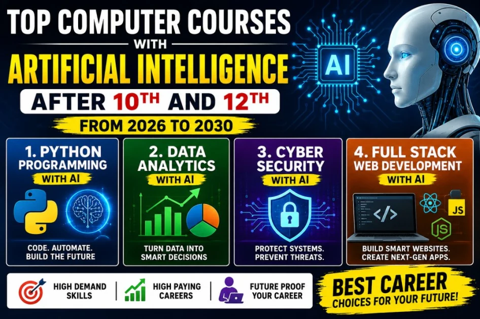 Best AI Computer Courses After 10th and 12th Students 2026–2030